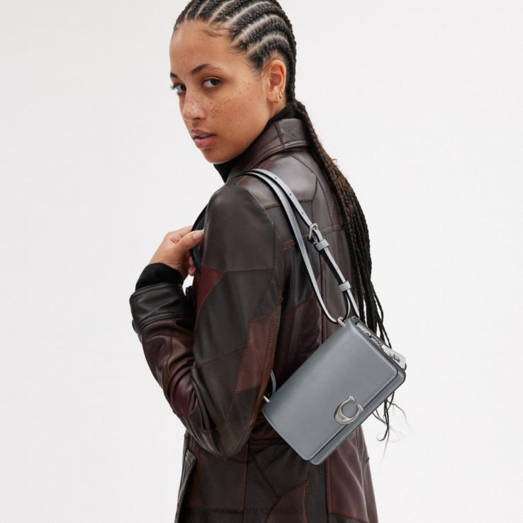 Coach vrouwen bandiet crossbody lh/grijsblauw 022645