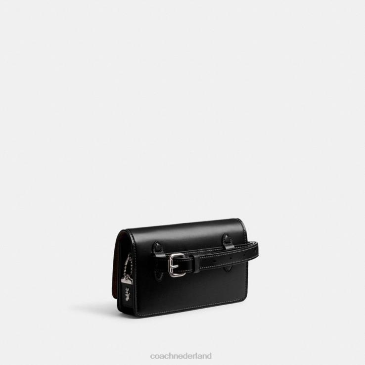 Coach vrouwen bandieten heuptas links/zwart 0226410