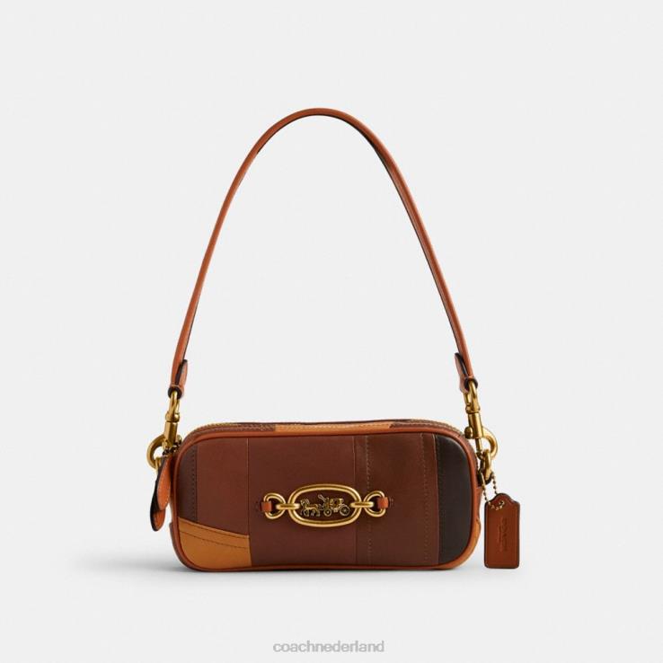 Coach vrouwen Avery schoudertas in patchwork b4/multi 02264221