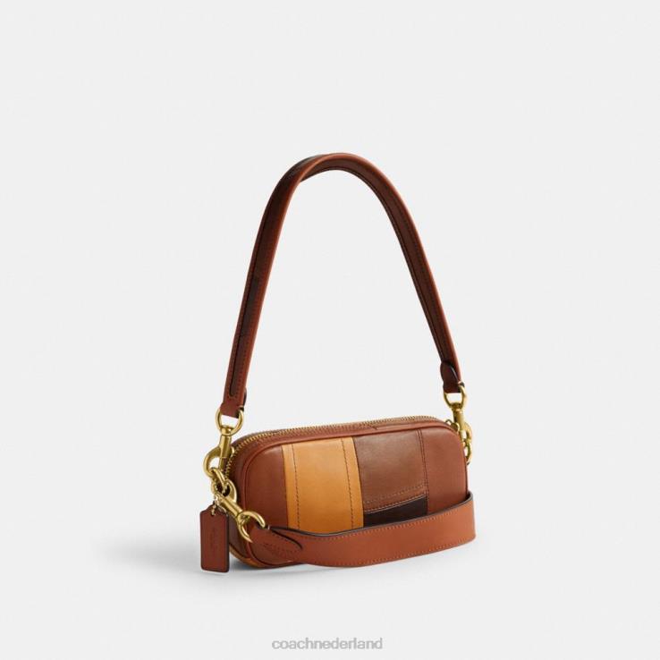 Coach vrouwen Avery schoudertas in patchwork b4/multi 02264221