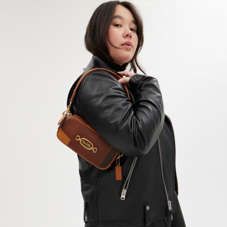 Coach vrouwen Avery schoudertas in patchwork b4/multi 02264221
