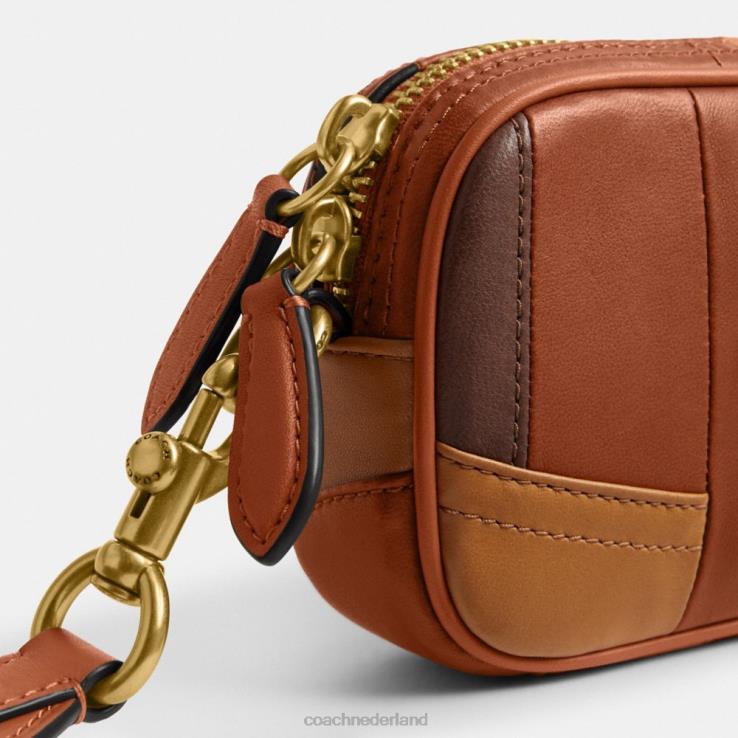 Coach vrouwen Avery schoudertas in patchwork b4/multi 02264221