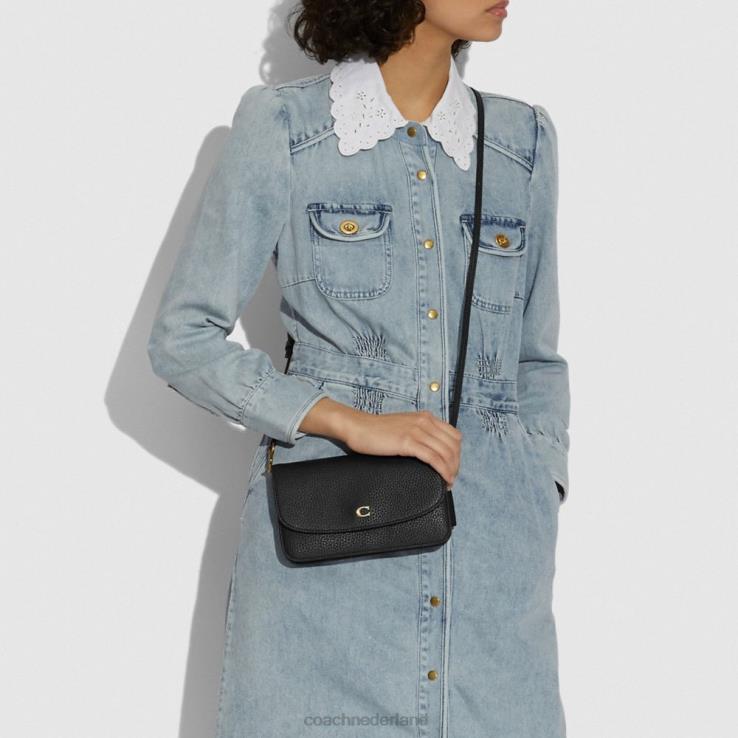 Coach vrouwen Hayden crossbody b4/zwart 02264218