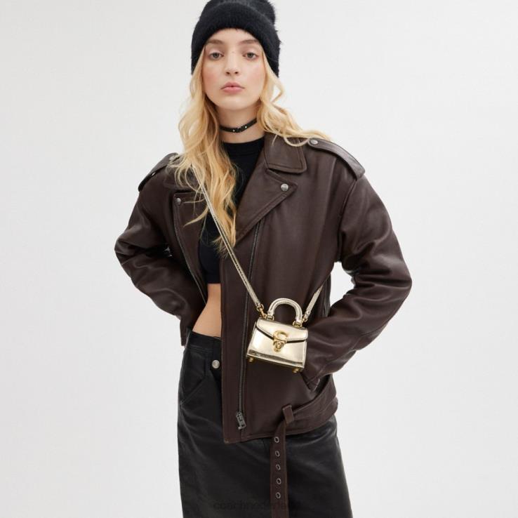 Coach vrouwen Sammy bovenste handgreep 12 b4/goud 02264220