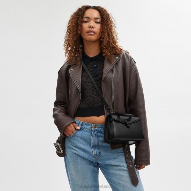 Coach vrouwen Sammy bovenste handgreep 21 mw/zwart 02264203