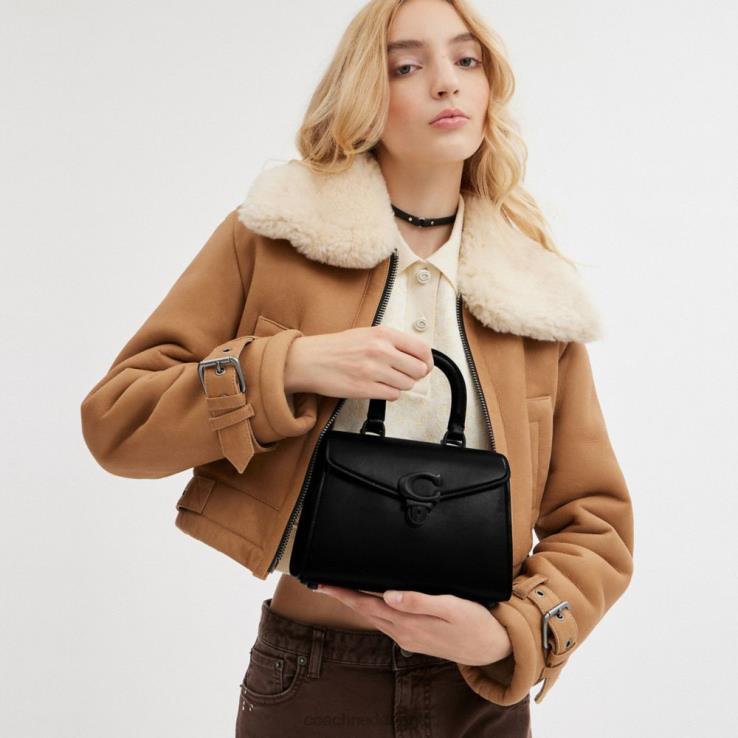 Coach vrouwen Sammy bovenste handgreep 21 mw/zwart 02264203