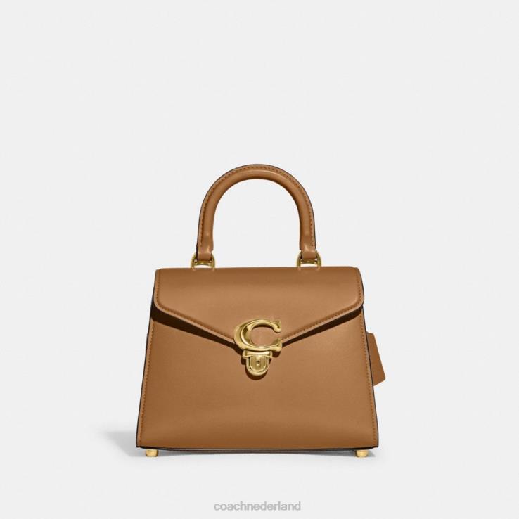 Coach vrouwen Sammy bovenste handgreep b4/licht kameel 02264229