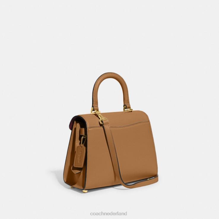 Coach vrouwen Sammy bovenste handgreep b4/licht kameel 02264229