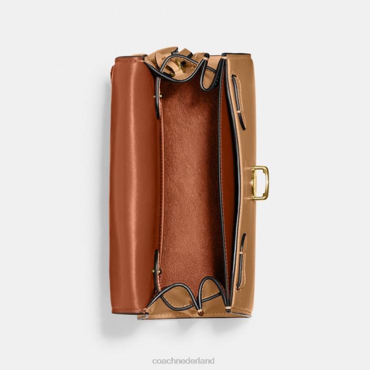 Coach vrouwen Sammy bovenste handgreep b4/licht kameel 02264229