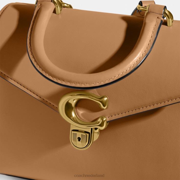 Coach vrouwen Sammy bovenste handgreep b4/licht kameel 02264229