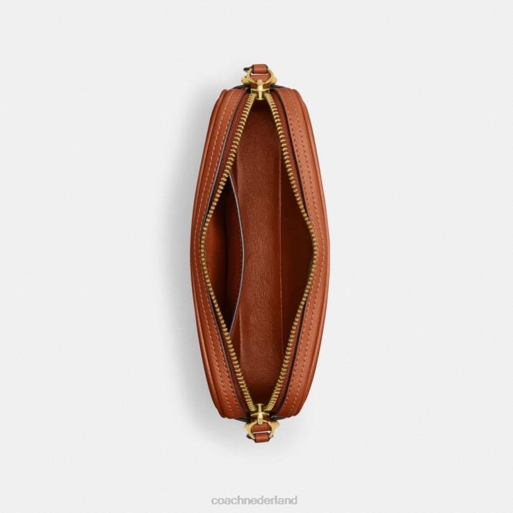 Coach vrouwen avery schoudertas b4/gepolijst amber 02264217