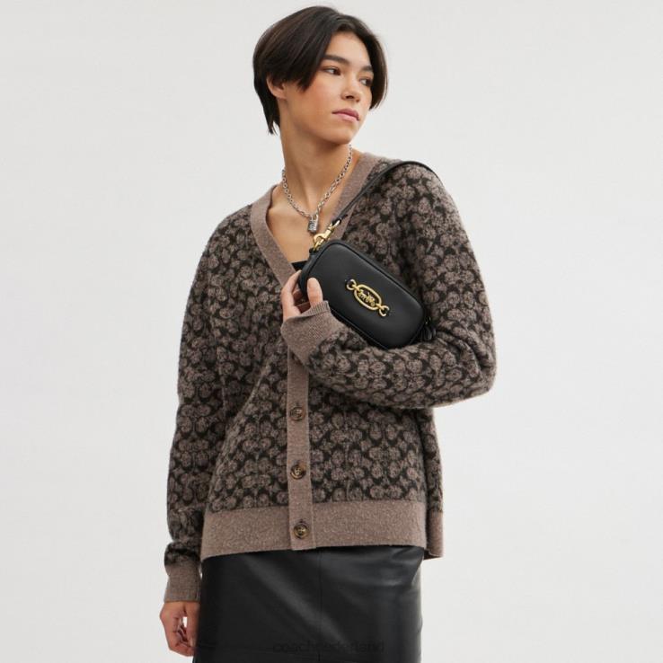 Coach vrouwen avery schoudertas b4/zwart 02264215