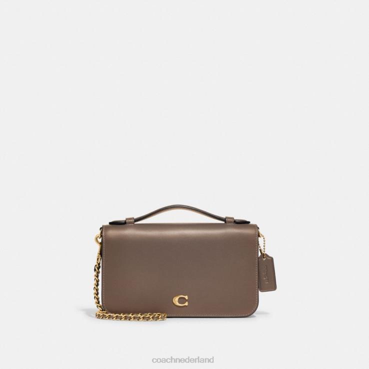 Coach vrouwen bea crossbody b4/donkere steen 02264241