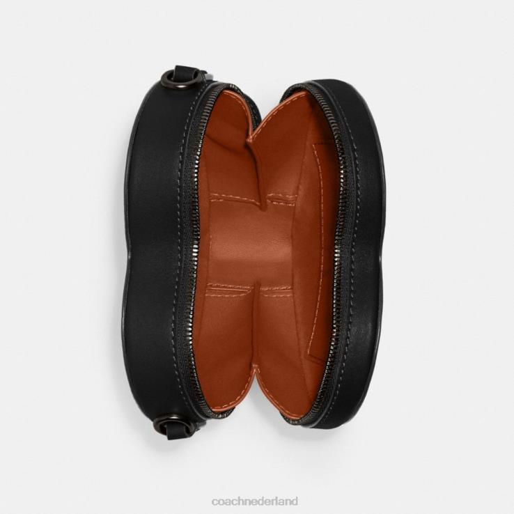 Coach vrouwen hart crossbody 14 v5/zwart 02264211