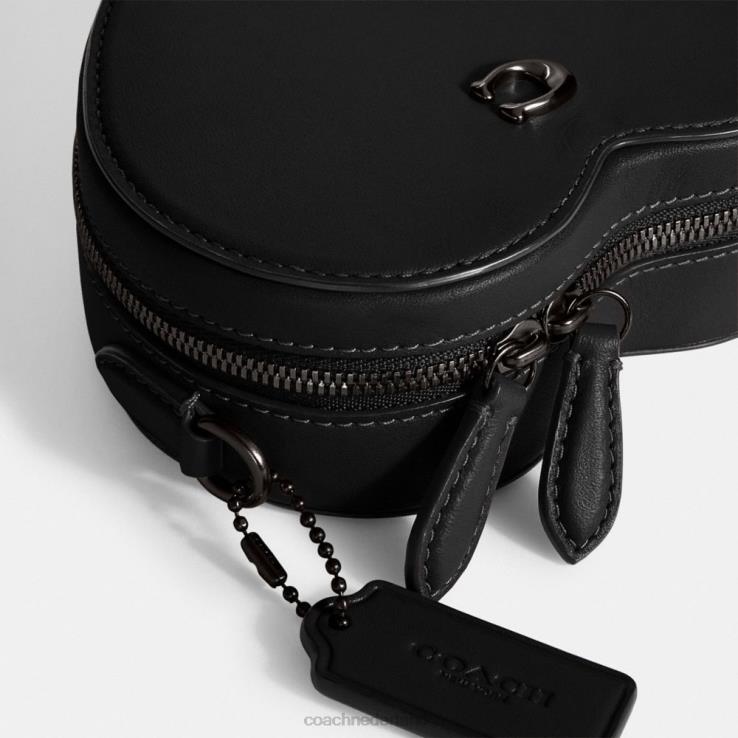 Coach vrouwen hart crossbody 14 v5/zwart 02264211