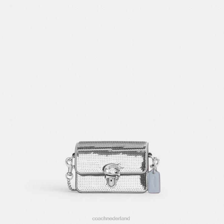 Coach vrouwen studio 12 met pailletten lh/zilver 02264224