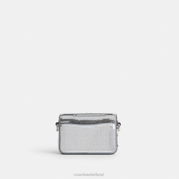 Coach vrouwen studio 12 met pailletten lh/zilver 02264224