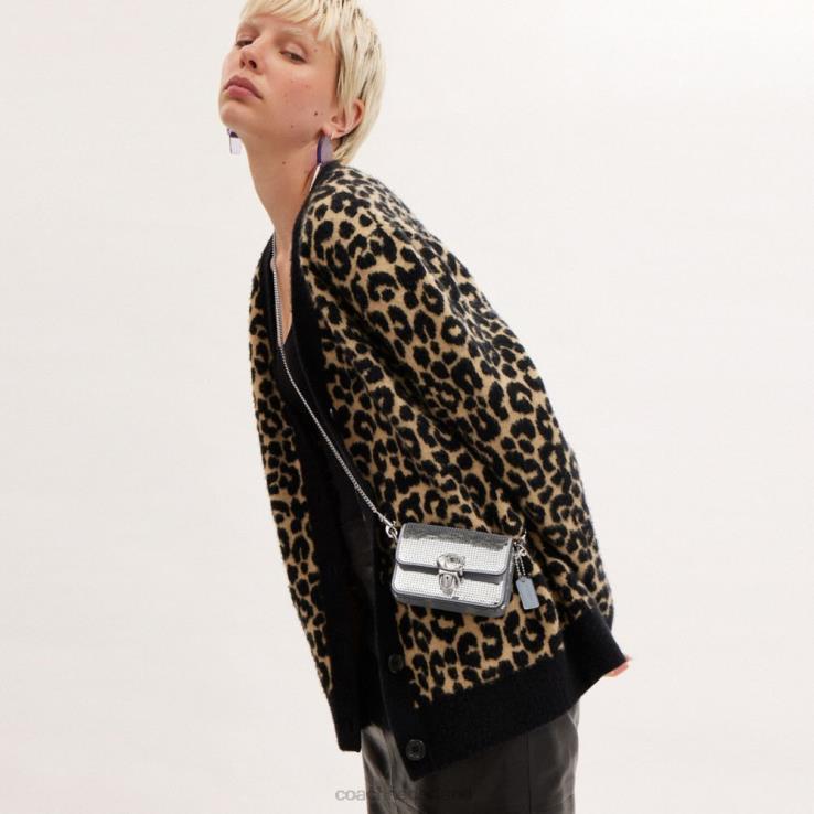 Coach vrouwen studio 12 met pailletten lh/zilver 02264224
