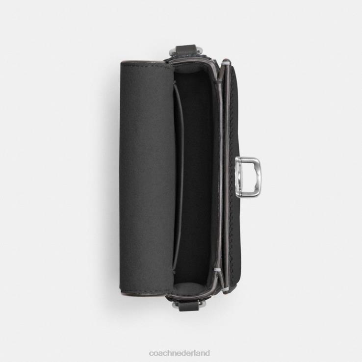 Coach vrouwen studio 12 met pailletten links/zwart 02264223