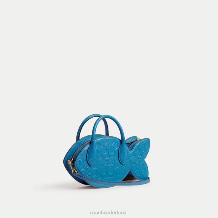 Coach vrouwen vistas van kenmerkend leer b4/blauw 02264238