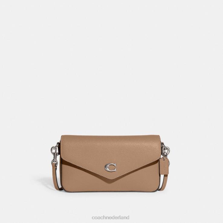 Coach vrouwen wyn crossbody lh/taupe 02264254