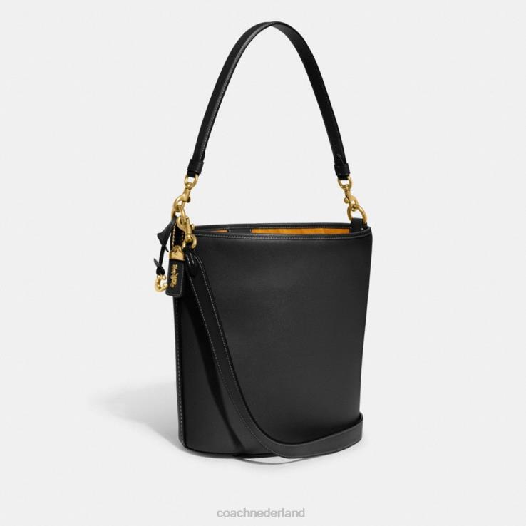 Coach vrouwen dakota bucketbag b4/zwart 0226421