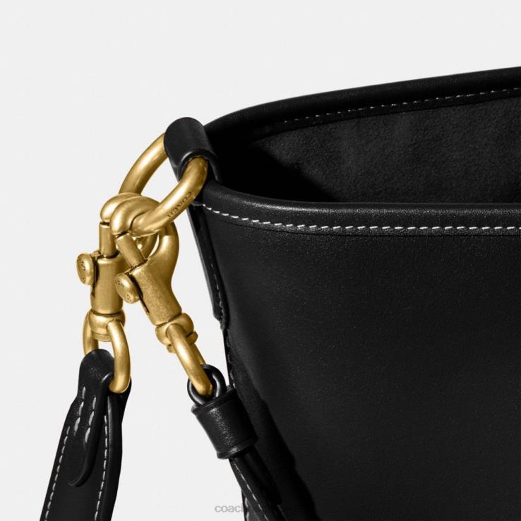 Coach vrouwen dakota bucketbag b4/zwart 0226421