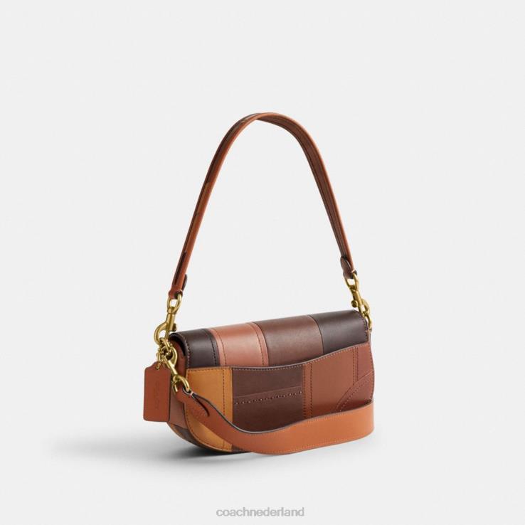 Coach vrouwen Harley schoudertas 23 in patchwork b4/multi 0226425