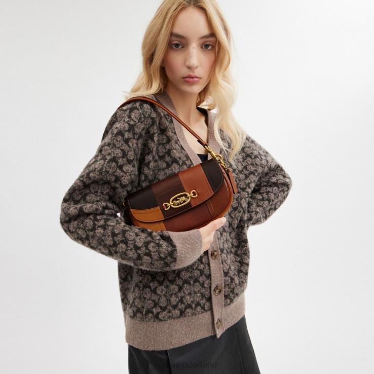 Coach vrouwen Harley schoudertas 23 in patchwork b4/multi 0226425