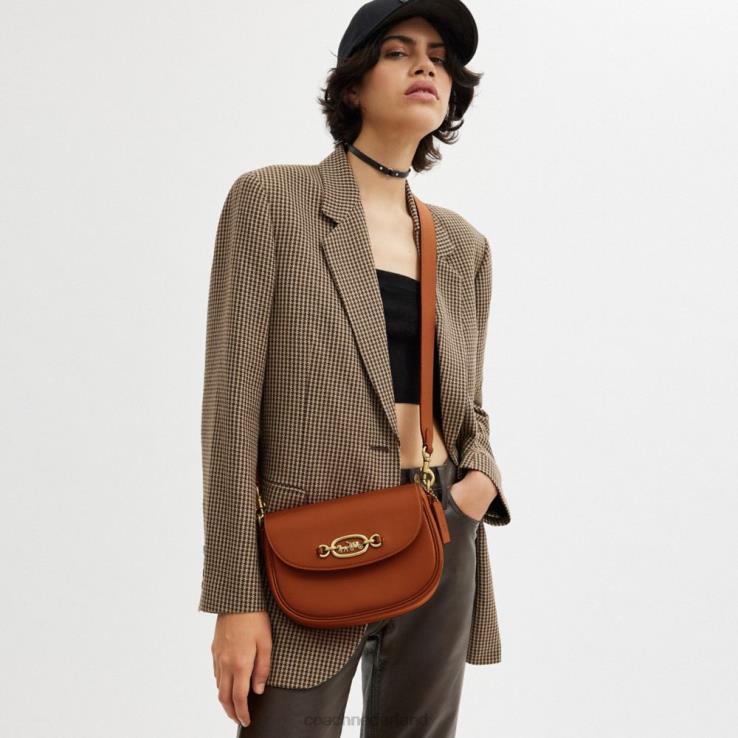 Coach vrouwen Harley-schoudertas b4/gepolijst amber 0226429