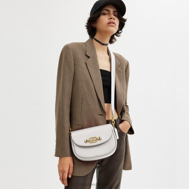 Coach vrouwen Harley-schoudertas b4/krijt 0226428