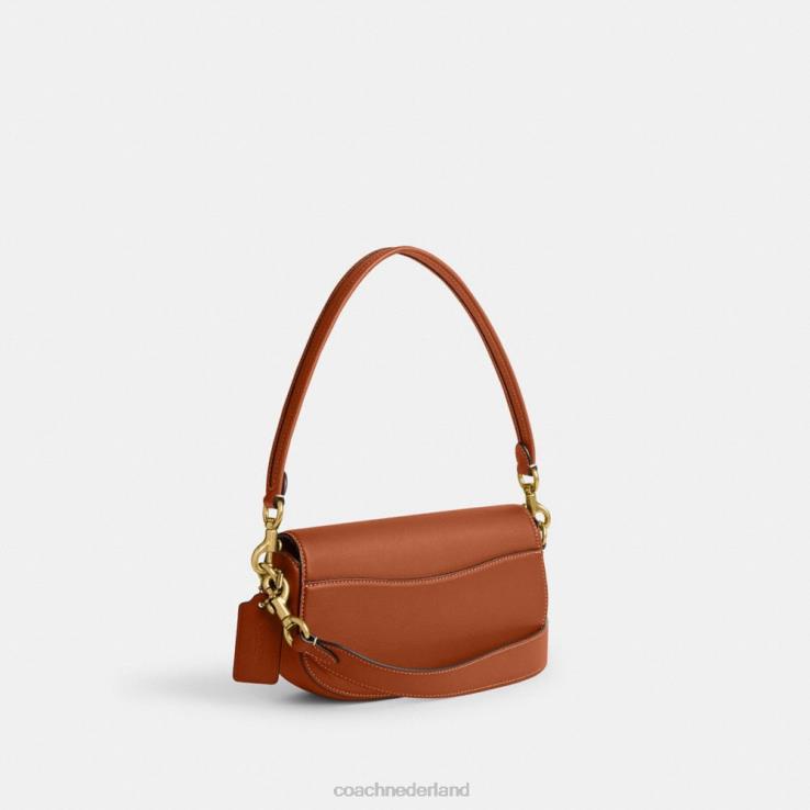 Coach vrouwen harley schoudertas 23 b4/gepolijst amber 0226426
