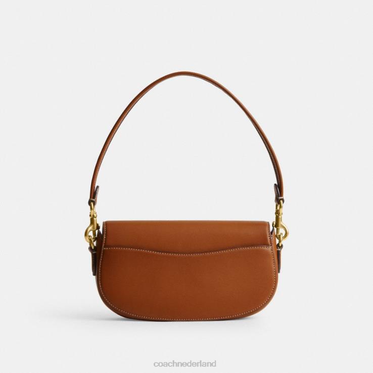Coach vrouwen harley schoudertas 23 b4/gepolijst amber 0226426
