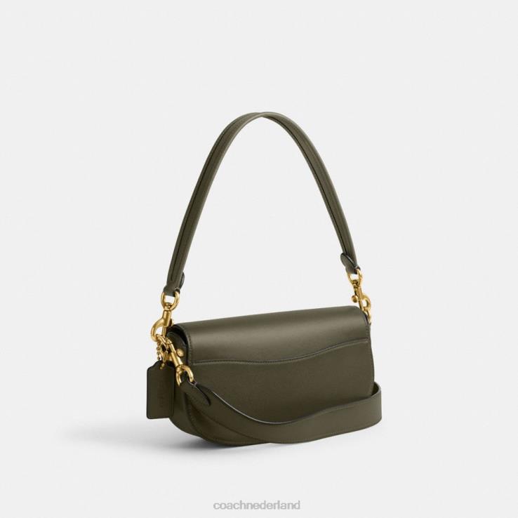 Coach vrouwen harley schoudertas 23 b4/legergroen 0226427