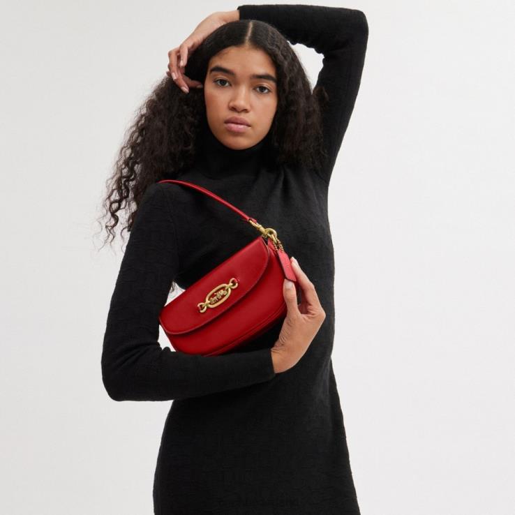 Coach vrouwen harley schoudertas 23 b4/sportrood 0226432