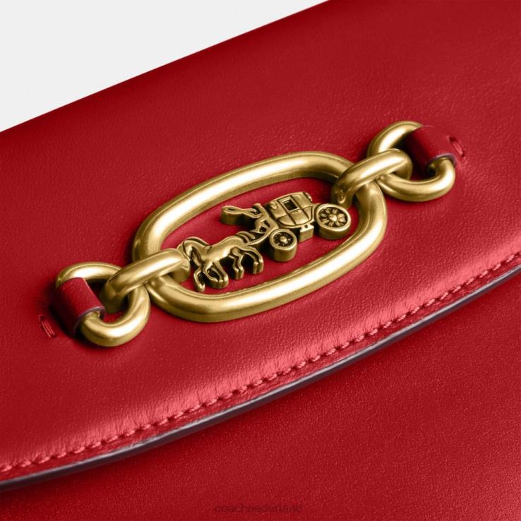Coach vrouwen harley schoudertas 23 b4/sportrood 0226432