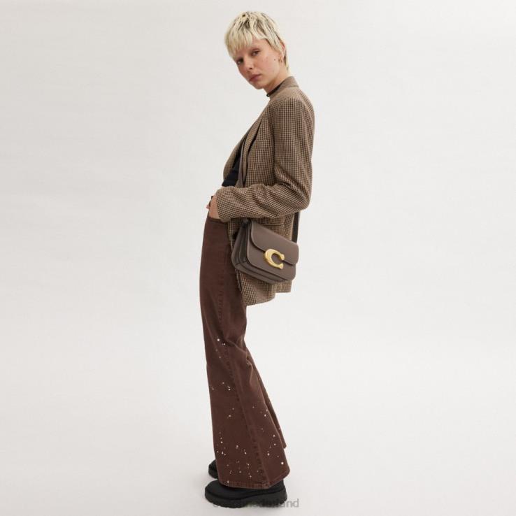 Coach vrouwen idool tas b4/donkere steen 0226449