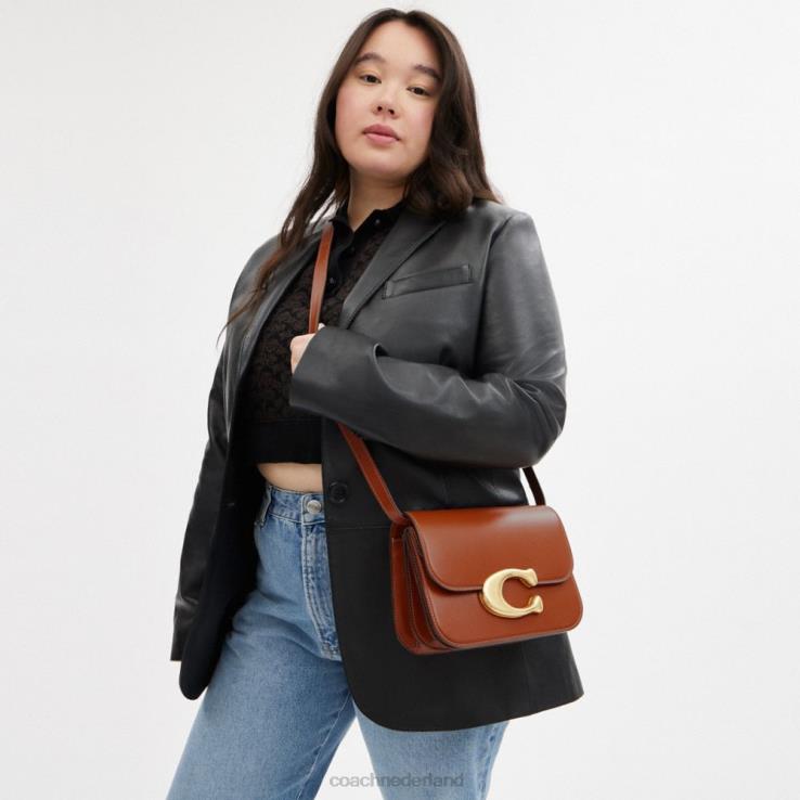 Coach vrouwen idool tas b4/gepolijst amber 0226447