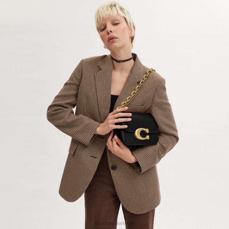 Coach vrouwen idool tas b4/zwart 0226448