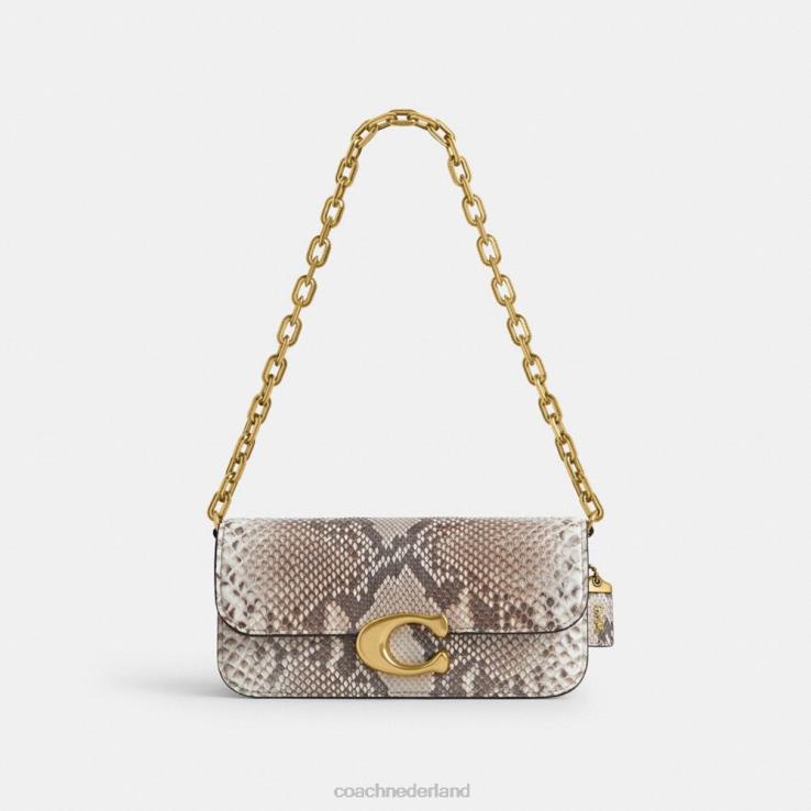 Coach vrouwen idooltas 23 in python b4/krijt 0226444