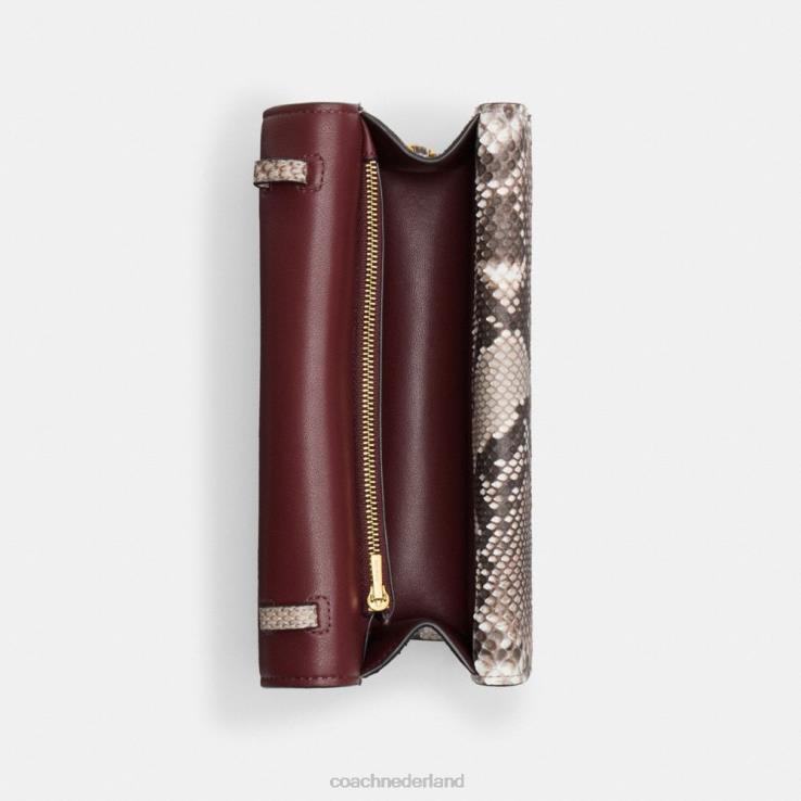 Coach vrouwen idooltas 23 in python b4/krijt 0226444