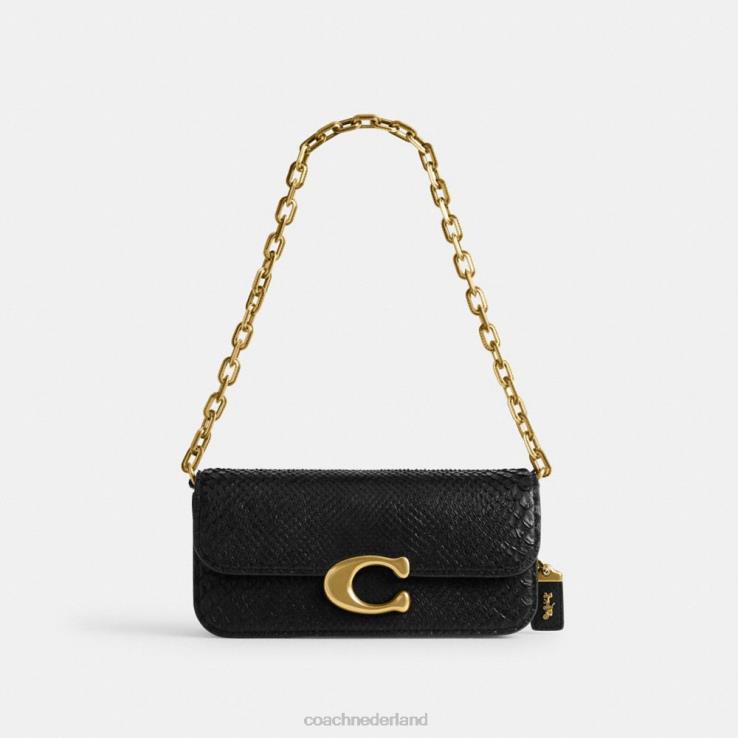 Coach vrouwen idooltas 23 in python b4/zwart 0226443