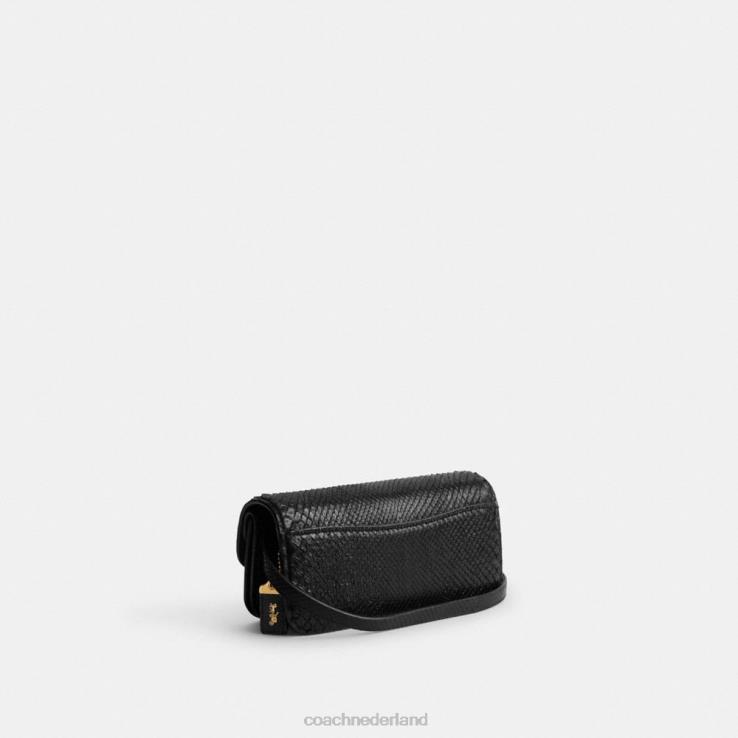 Coach vrouwen idooltas 23 in python b4/zwart 0226443