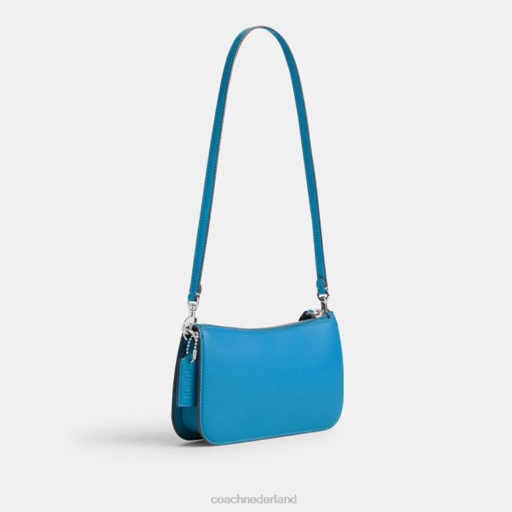 Coach vrouwen de lil nas x drop penn schoudertas lh/lh/bunny flyer montero blauw 0226464