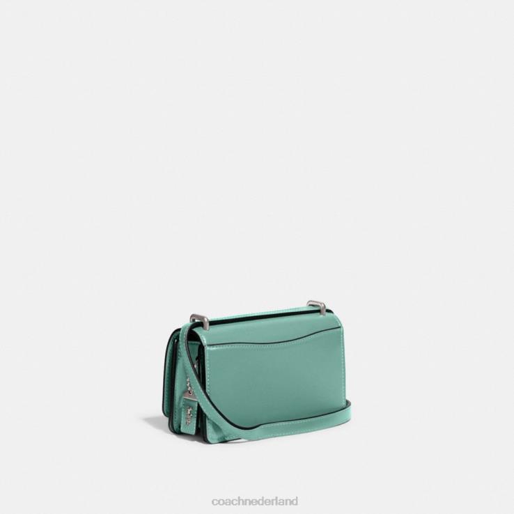 Coach vrouwen bandiet crossbody lh/vervaagd blauw 02264197