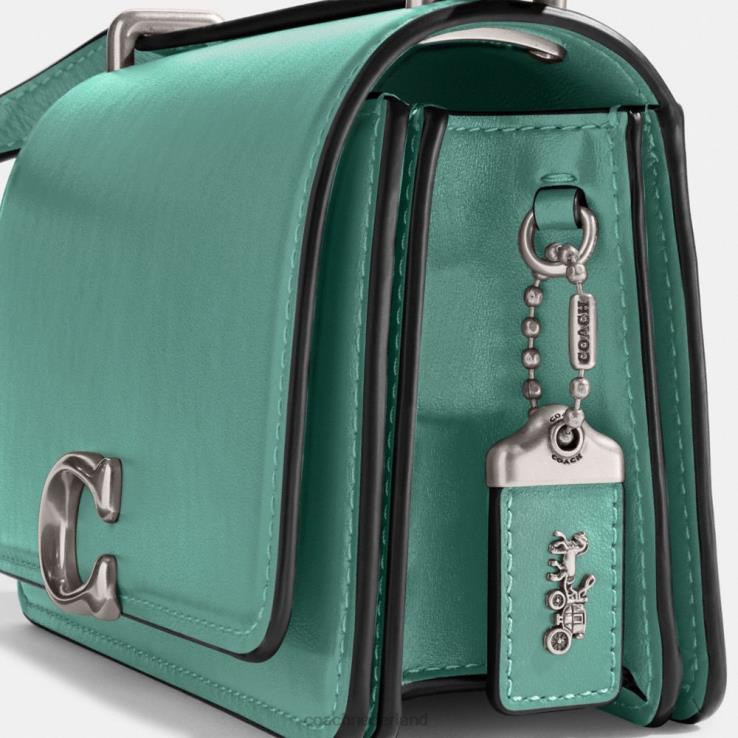 Coach vrouwen bandiet crossbody lh/vervaagd blauw 02264197