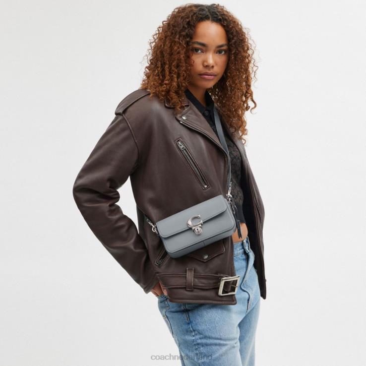 Coach vrouwen studio stokbrood tas lh/grijsblauw 02264190