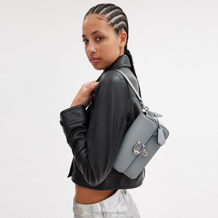 Coach vrouwen studio stokbrood tas lh/grijsblauw 02264190
