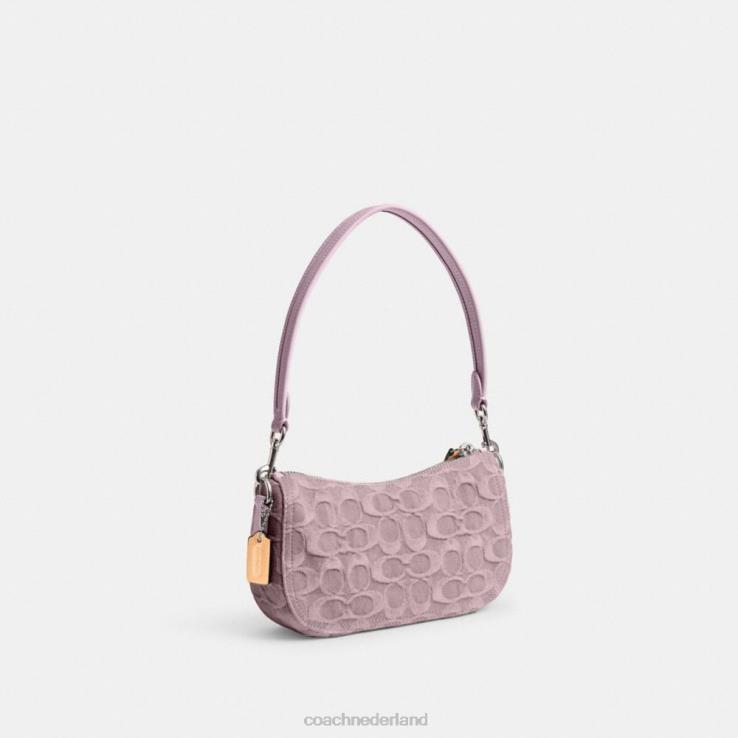 Coach vrouwen swinger 20 van kenmerkend denim lh/lichtpaars 02264199
