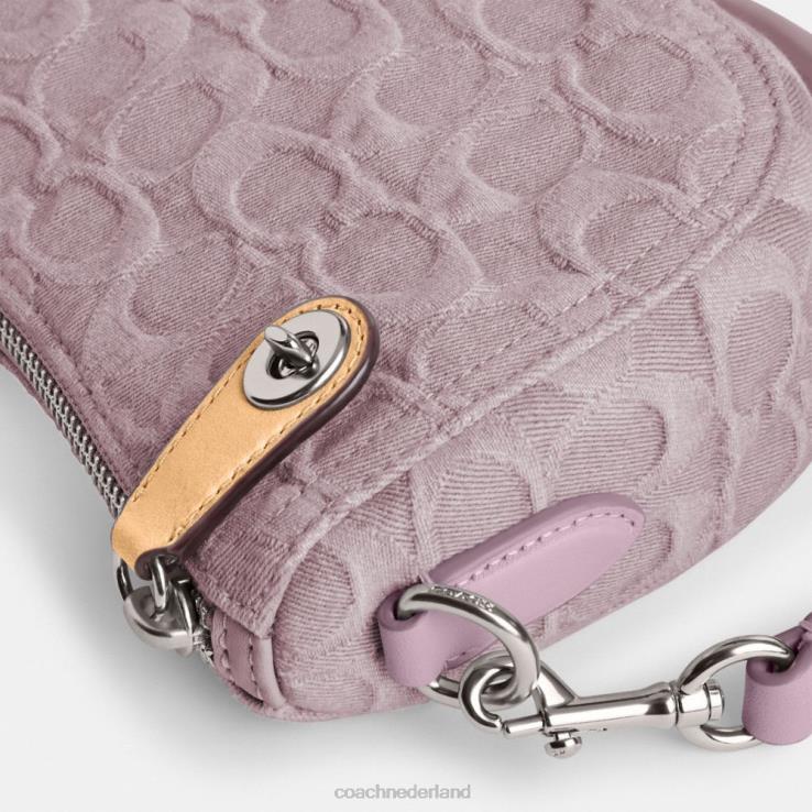 Coach vrouwen swinger 20 van kenmerkend denim lh/lichtpaars 02264199